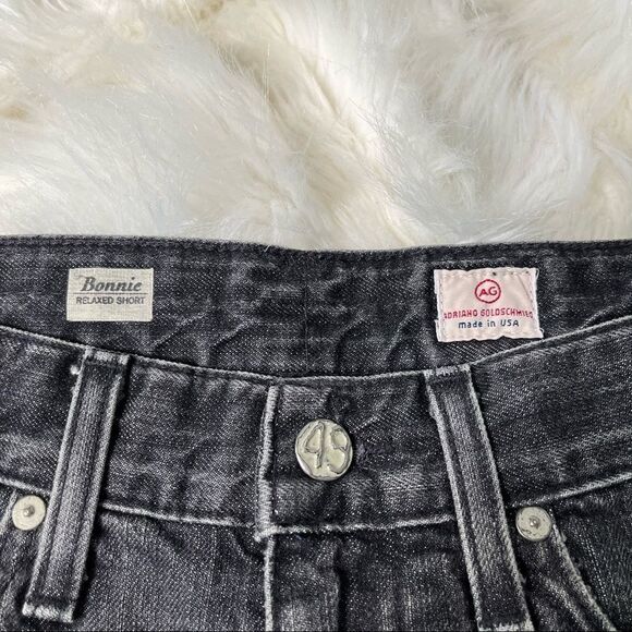 Adriano goldschmied black denim shorts - Picture 3 of 5